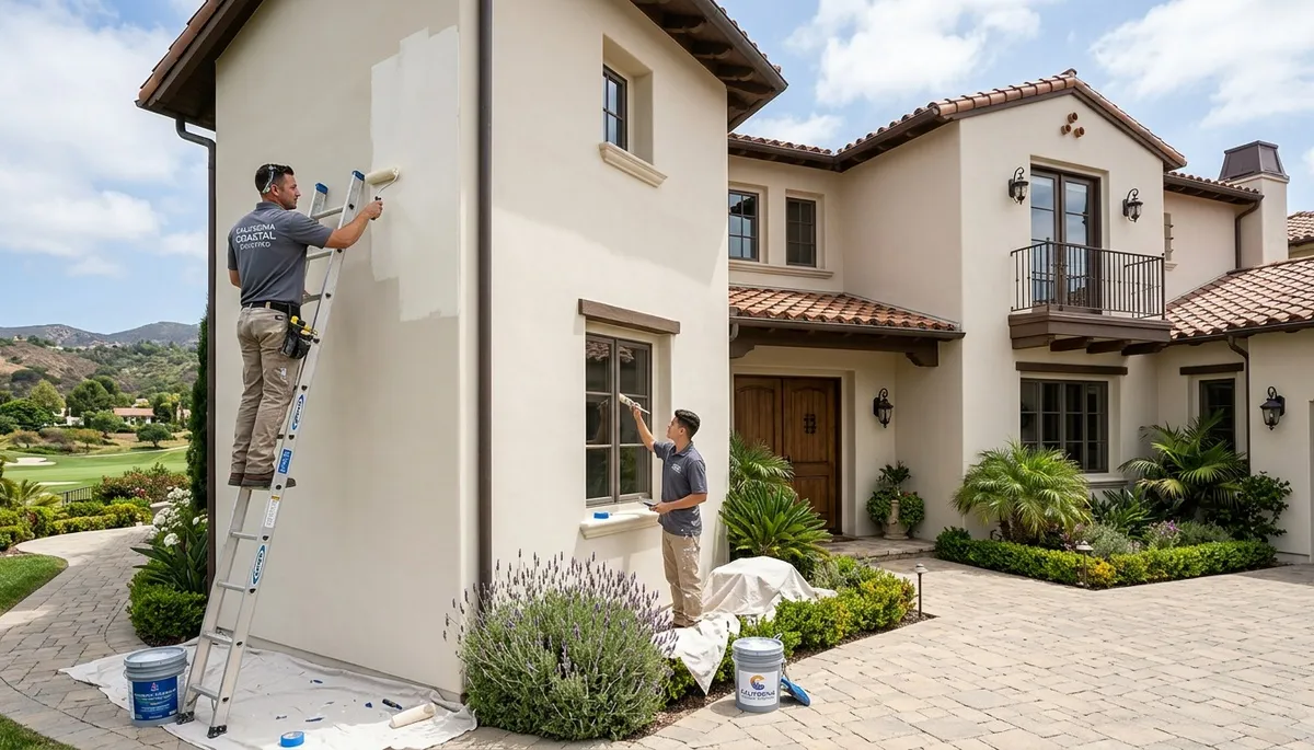 Professional house painting service in Stockton, CA improving home exteriors and curb appeal