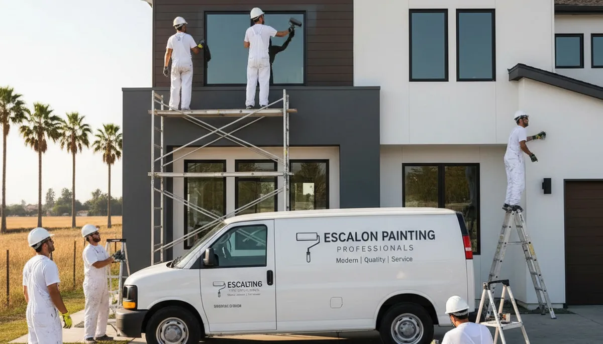 House painting services in Stockton, CA for residential exterior and interior repainting